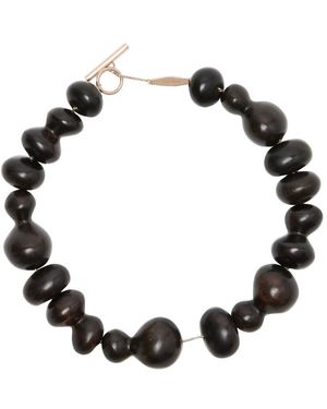 Max Mara Bead Necklace - Black