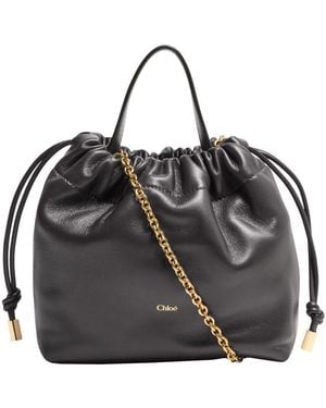 Chloé Chloé Icons Bucket Bag - Black