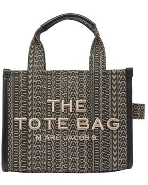 jacquard small traveler tote bag The ribbons applied on the edges Marc Jacobs THE JACQUARD SMALL