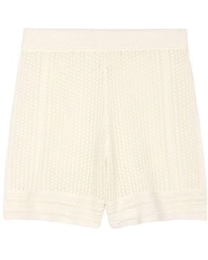 Bompard Pointelle Shorts - Natural
