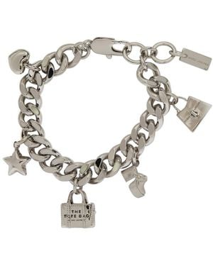 ブレスレット Mini Icon Pave Charm Bracelet - Marc Jacobs - l - Black Marc Jacobs Mini Icon Charm Bracelet