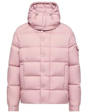 Moncler Doudoune À Capuche Maya 70 - Rose