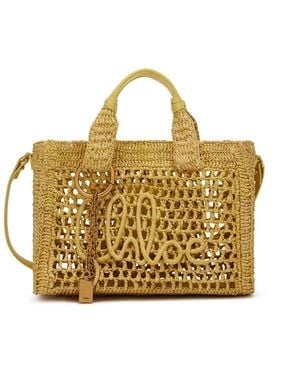 Chloé Summer Banana Tote Bag - Metallic