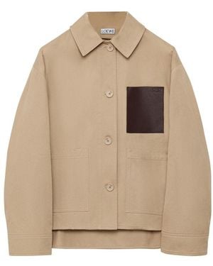 Loewe Cotton Jacket - Natural