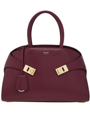 Ferragamo Sac À Main Hug - Violet