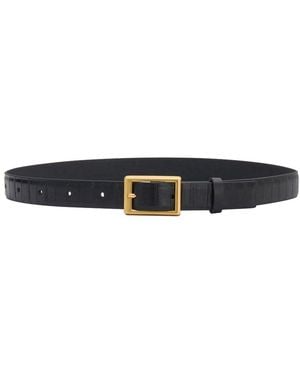 Camilla & Marc Sonny Eel Belt - Black