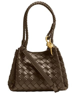 ショルダーバッグ・ポシェット BOTTEGA VENETA Brown Parachute Bottega Veneta Small Parachute Bag in Brown | Lyst