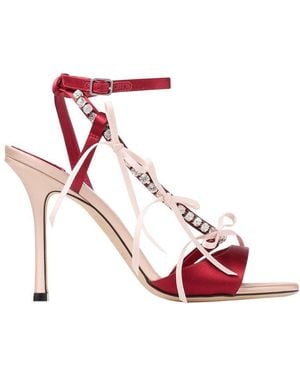 Jimmy Choo Sandales Lula 100 - Rouge
