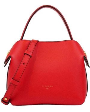 Fleuron Mini Sac Swann - Rouge