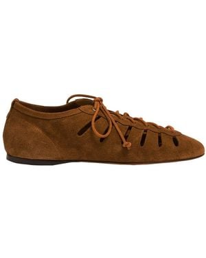 Isabel Marant Schnürschuhe Leyza - Braun