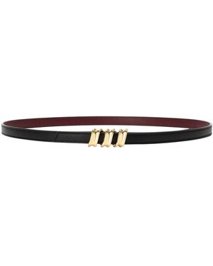Loewe Wendegürtel Aus Glattem Kalbsleder - Braun