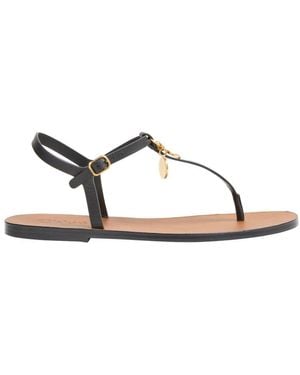 Chloé Chloé Charms Sandals - Metallic
