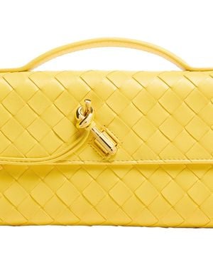Bottega Veneta Andiamo Long Clutch - Yellow