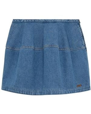 Loewe Denim Miniskirt - Blue