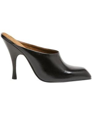 KHAITE Colt Mules 100 - Black