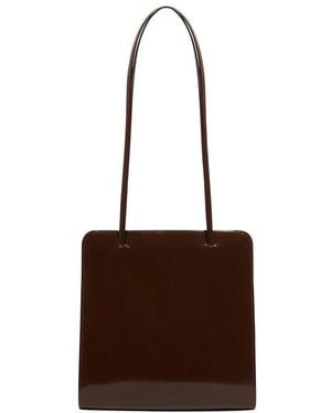 Faune Sac Cabas Lisse - Marron