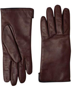 LIE STUDIO Gants Courts Kyle - Marron