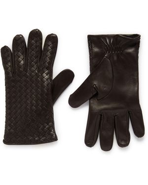 Bottega Veneta Glove Brown / ボッテガ レザー 手袋 ウィメンズ's ウィメンズ グローブ | Bottega Veneta® JP