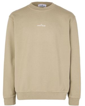 Stone Island Sweatshirt Mit Rundhalsausschnitt - Natur