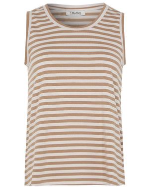 Max Mara Erbert Tank Top - Natural