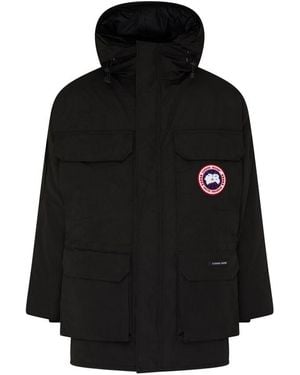 Canada Goose Expedition Parka Jacket For Extreme Weather Conditions - Black