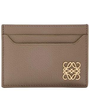 Loewe Anagram Card Holder - Brown