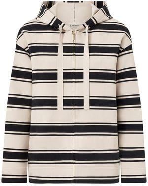 Max Mara Zipped Hoodie - Black