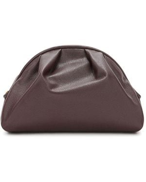 The Row Clutch Charlotte - Braun