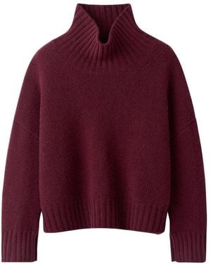 Soft Goat Girlfriend Turtleneck - Red