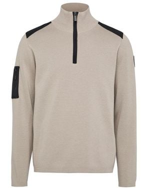 Canada Goose Pull Zippé 1/4 Stormont - Neutre