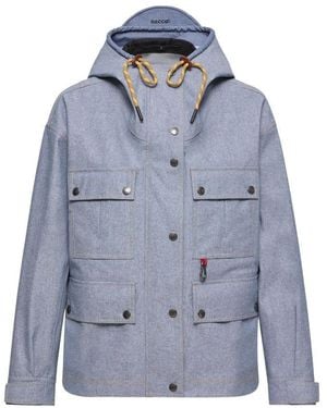 Moncler Moncler Beziers Chambray Field Jacket - Blue
