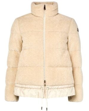 Moncler Cedre Puffer Jacket - Natural