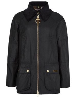 Barbour Jacke Allerston Wax - Schwarz