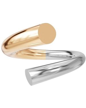 Charlotte Chesnais Ring Biseau - Mettallic