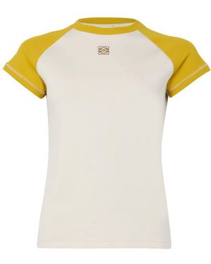 Loewe Small Fit T-Shirt - Yellow