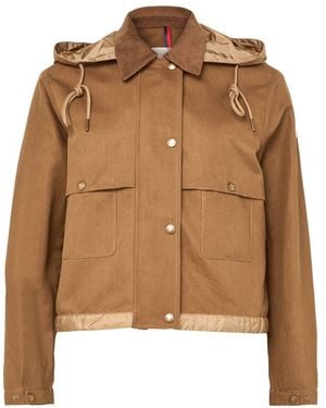 Moncler Aconitum Hooded Jacket - Brown