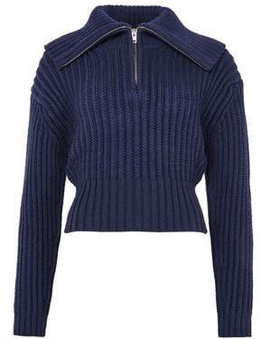 Acne Studios Rundhalspullover - Blau
