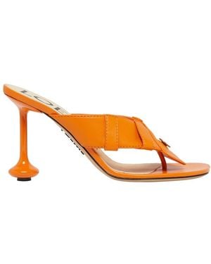 Loewe Toy Panta Toe Post Sandal 90 - Orange