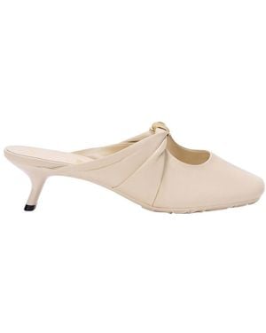 Loewe Pebble Mules - Natural