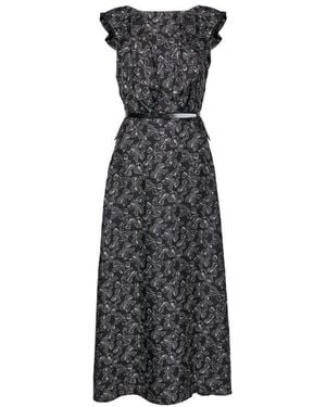 Max Mara Calesse Maxi Dress - Black