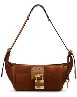 Chloé Schultertasche Paddington - Braun
