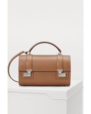 Moynat Cabotin Handbag - Brown