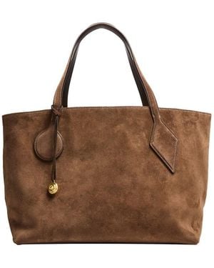 Liffner Sprout Large Tote Bag - Brown
