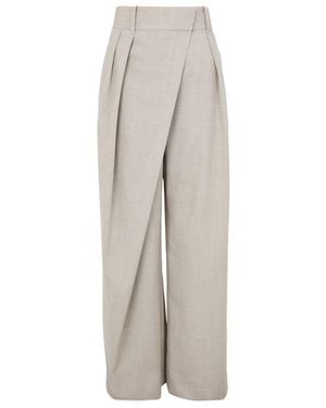 Loewe Wrap Pants - Gray