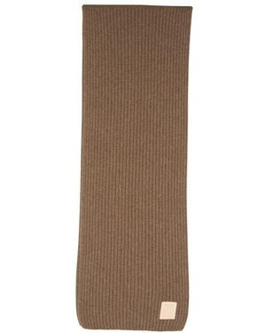 Loewe Echarpe En Cachemire - Marron