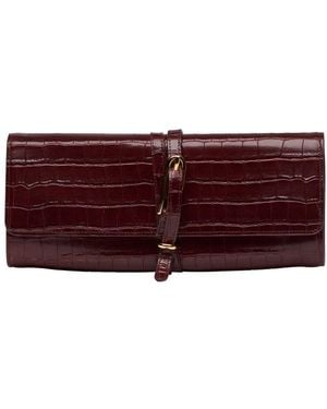 Liffner Belted Clutch - Red