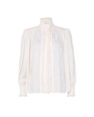 Chloé Long Sleeved Shirt - White