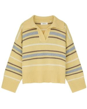 Skall Studio Paul V-Neck Sweater - Yellow