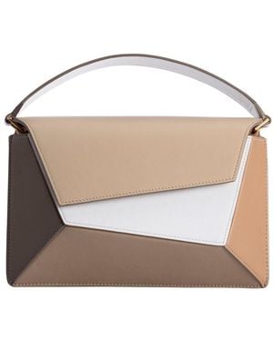 Mlouye Umhängetasche Naomi - Weiß