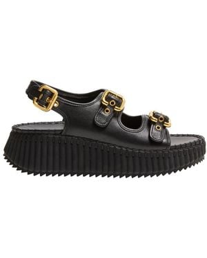 Chloé Nama Sandals - Black